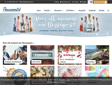 Tablet Screenshot of flessenpost.nl